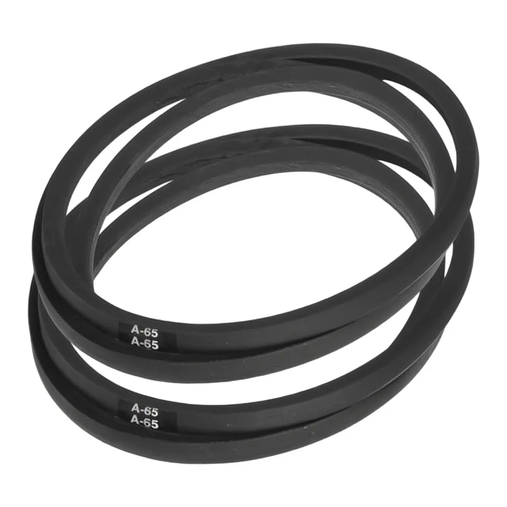 2 pcs Rubber V-Belt A654L670 with 65 inch Inner Circumference Compatible with for rma for IP 20 Standard Industrial Systems