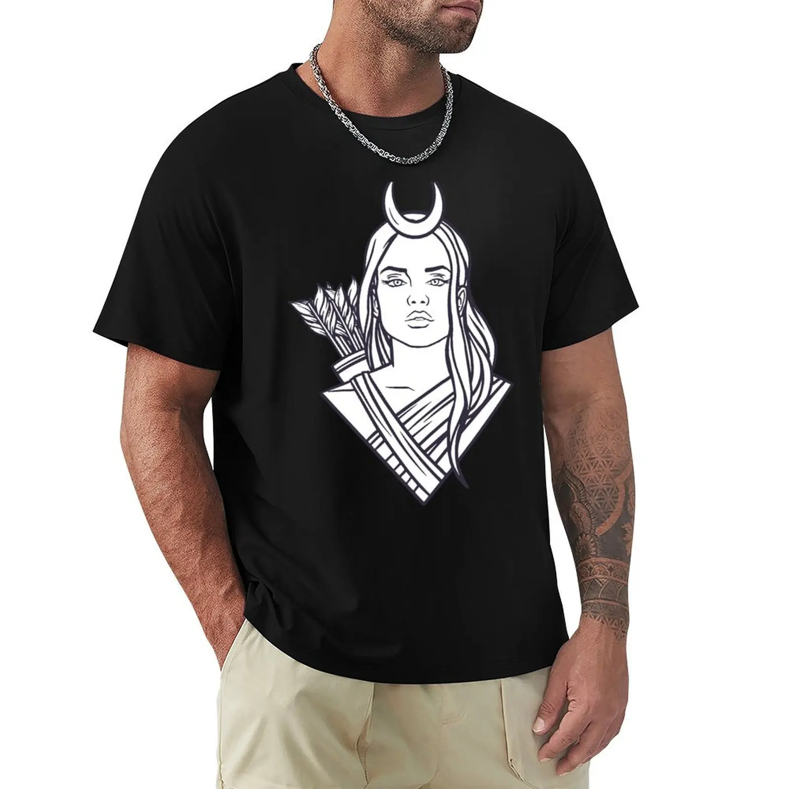 

Goddess Artemis - Ancient Greek Mythology T-Shirt croswit shirt man sweat t shirt men