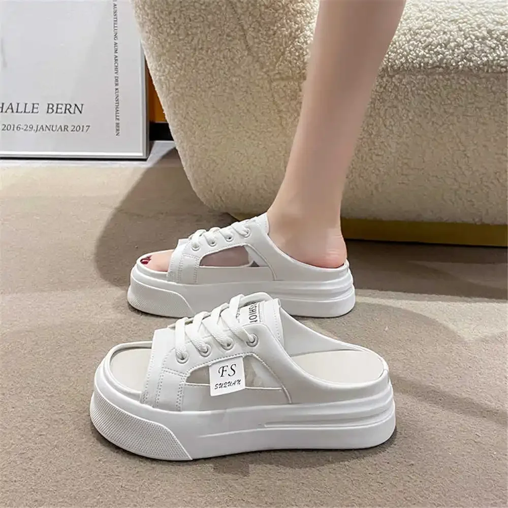 Without Heel Platforme Summer Girl Sandal Beach Shoes Child Comfortable Women's Slippers Sneakers Sports Shoess Deals Shors