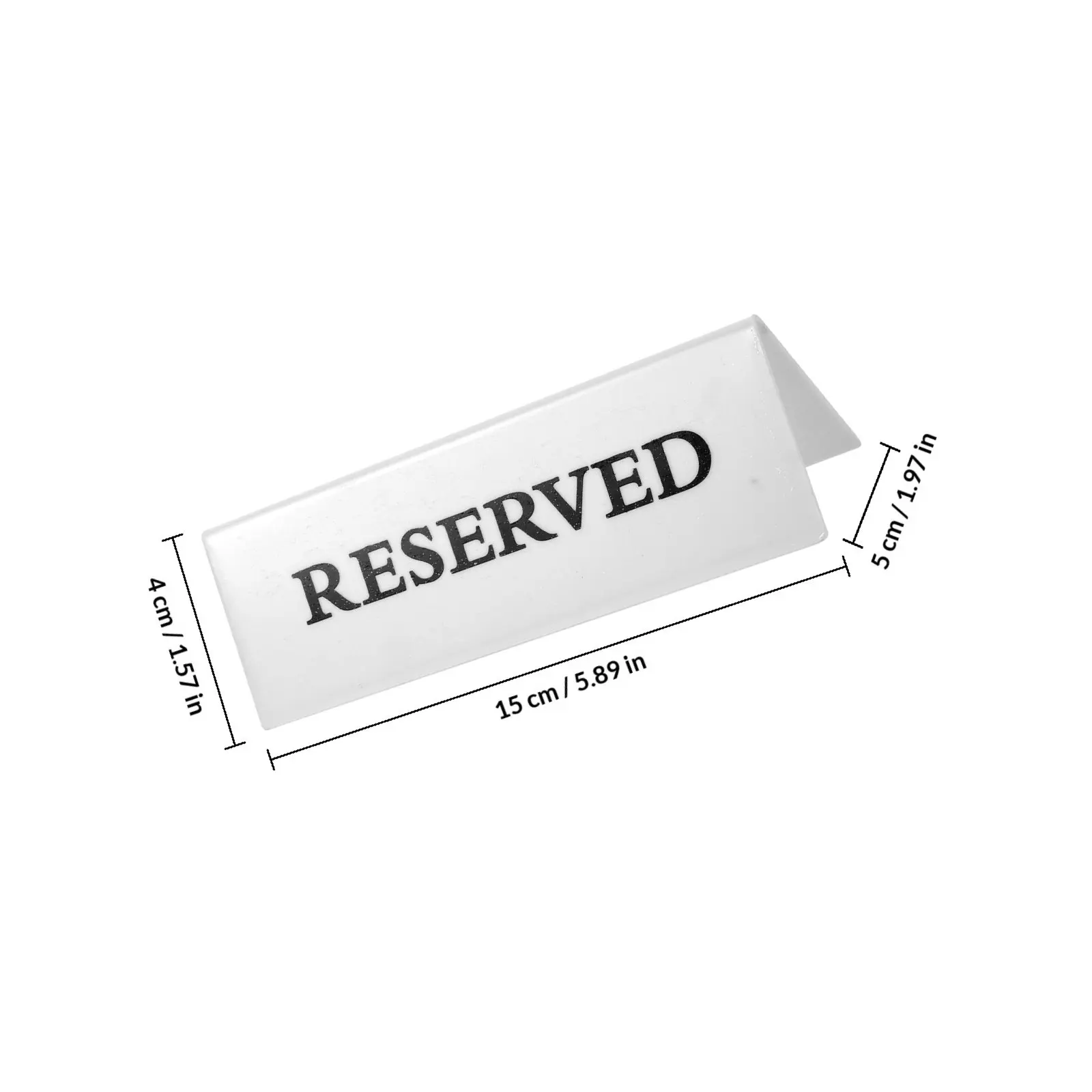 2Pcs Smoking Prohibited Reserved Signs Reliable Reserved Seats Signs for Weddings Church Restaurant Party Events
