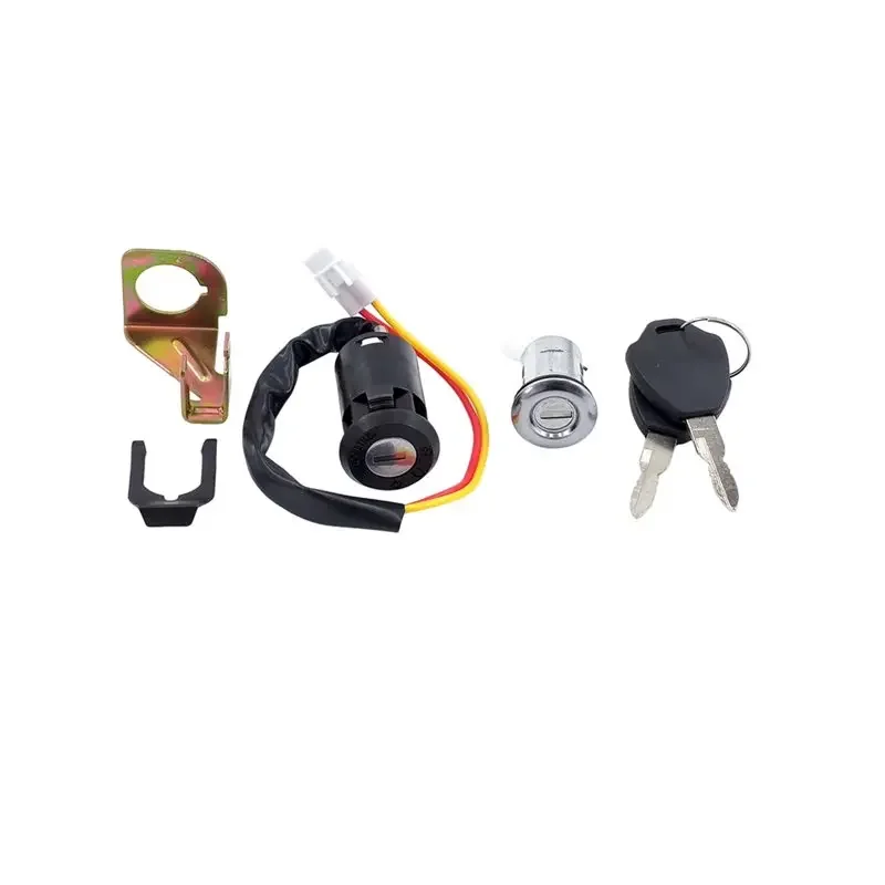 New-Replacement Plug-And-Play E-Bike Lock Set For Yozma IN10 Electric Dirt Bike, W/Key Security Locking System