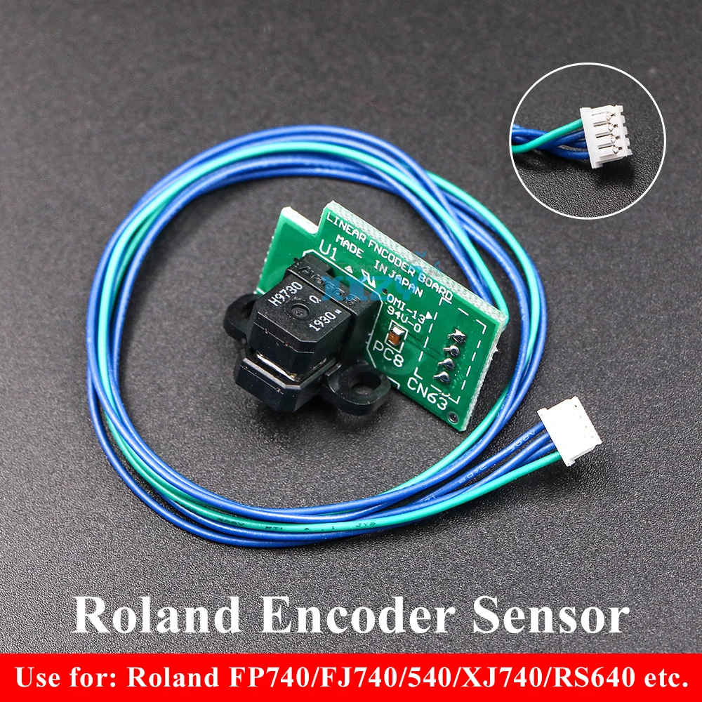 Roland H9730 Encoder Sensor Raspen Decoder voor ROLAND FP740/FJ740/FJ540/XJ740/RS640 Inkjet Printer Raster Sensor