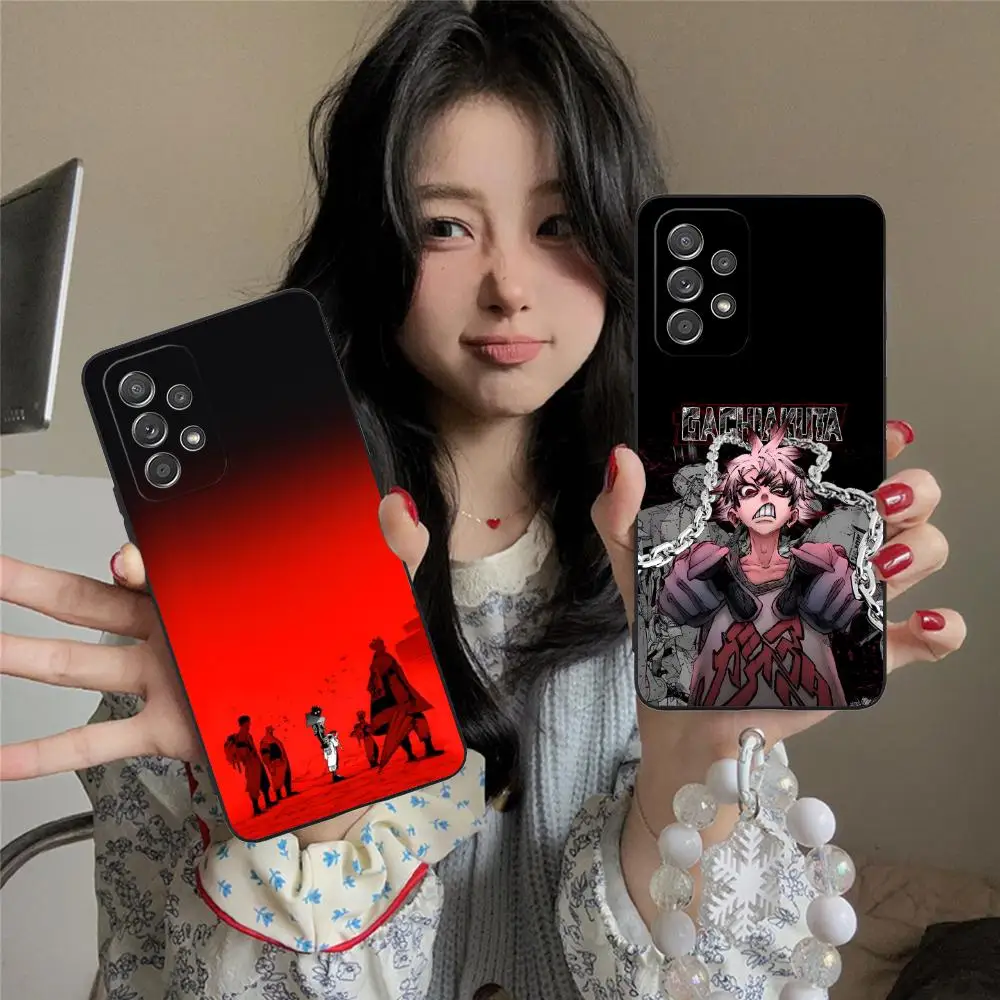 

Чехол для мобильного телефона Gachiakuta для Samsung Galaxy M55 54 42 35 34 33 32 23 22 15 14 13 12 F55 5G Цветной защитный смартфон