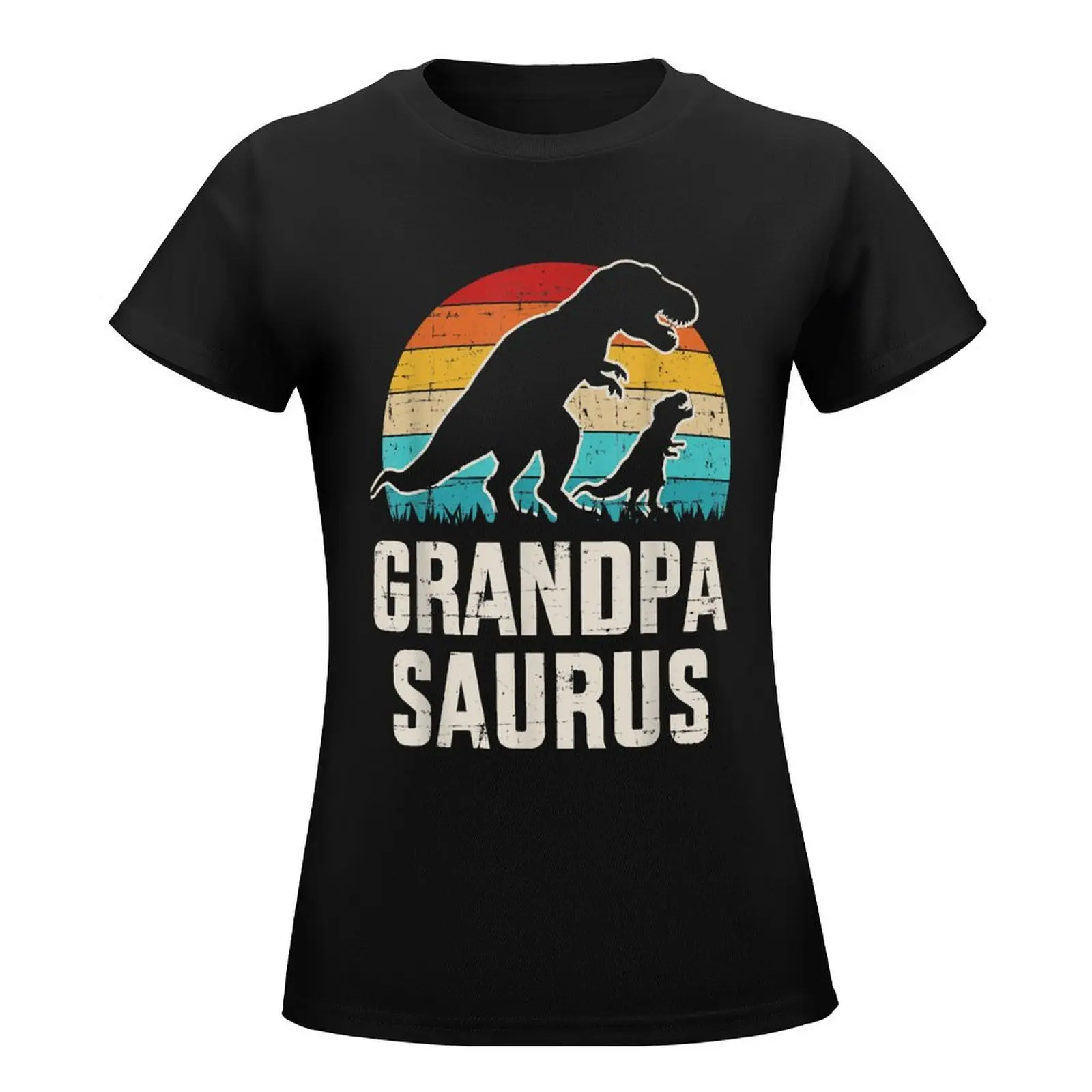 Mens Grandpasaurus vintage dinosaur for grandpa from grandkid T-Shirt animal prinfor shirts graphic tees clothes for Women