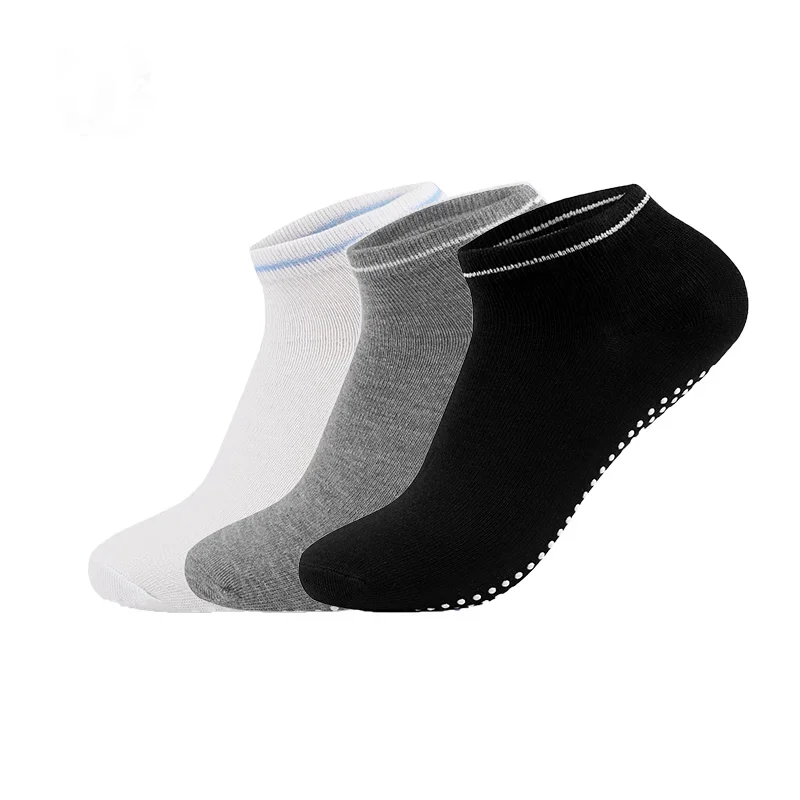 

Non-Slip 3Pairs/Lot for Yoga Grips Socks Women Straps Bandage Cotton Sock Pilates Pure Barre Ballet Dance Barefoot Workout