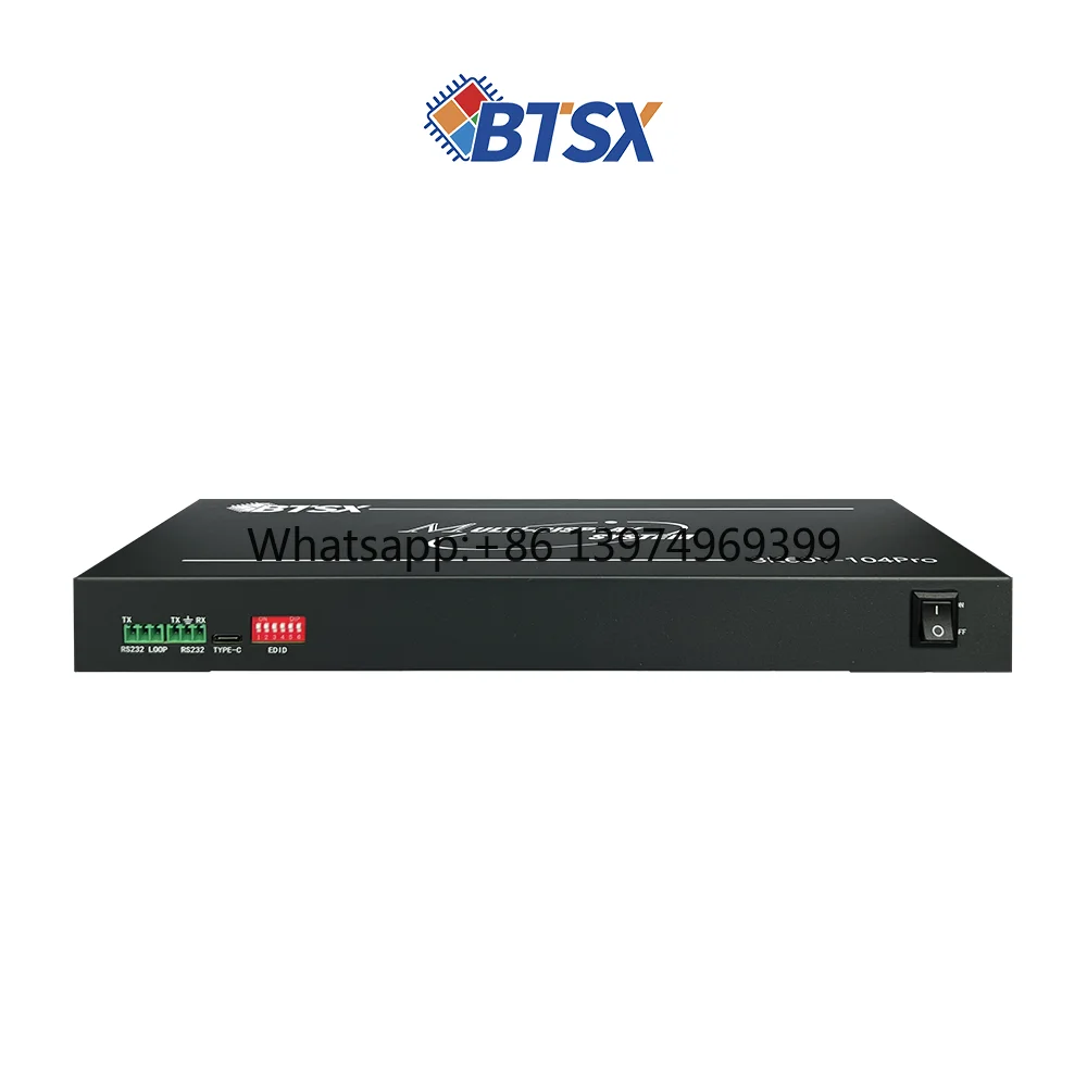 Bitvisus CE 4-Port 4K60 Output Splicer for Multi-Screen Expander 8K HDMI/DP Input 2x1 3x1 4x1 2x2 Large-Screen Display