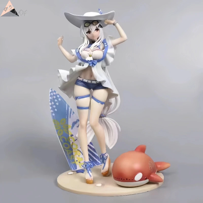 

Arknights Skadi “Beachside Holiday” Figure Summer Swimsuit Ver. Anime Statue Azure Fantasy Collectible Model