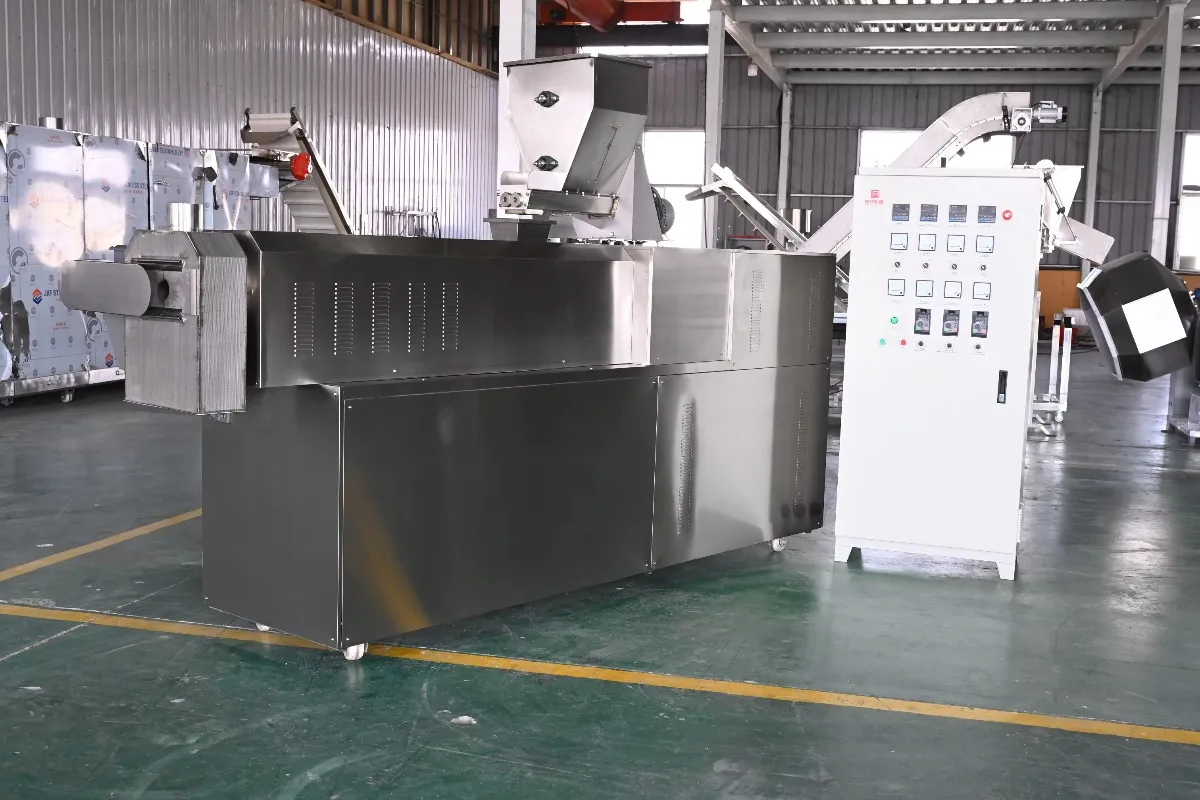 Custom 2025 High-Capacity Snack Extruder Production Line,Stuffed Rice Wafer Sandwich Machine with Mixer and Fryer Industrial