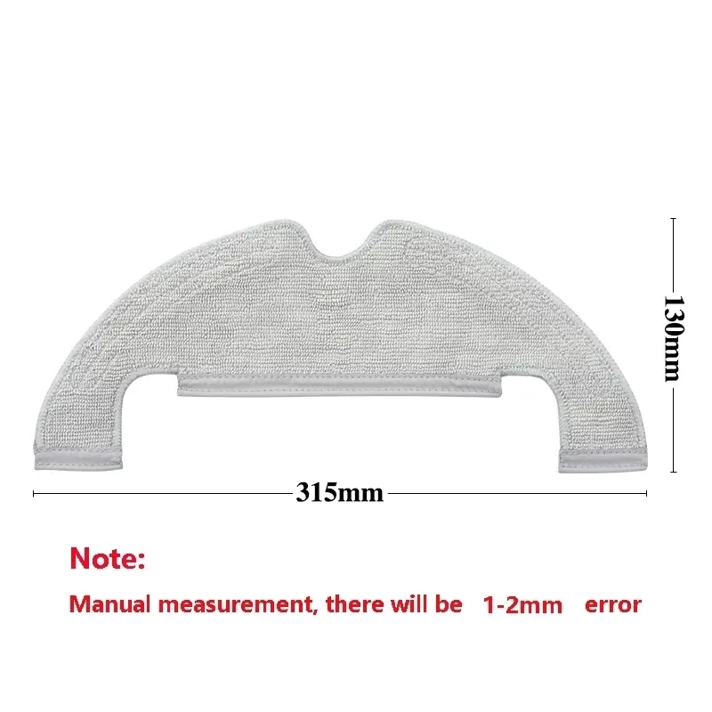 For Xiaomi Robot Vacuum X10 Robotic Vacuum Cleaner Hepa Filter Mop Cloth Rags Dust Bags Replacement Roller Side Brush Parts