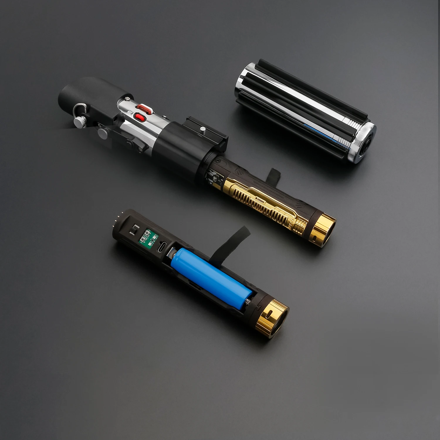 TXQSABER جودة عالية دارث فيدر نيو بيكسل قوة السيف الضوئي الثقيلة المبارزة السلس سوينغ ضوء صابر تغيير لون لا نهائي