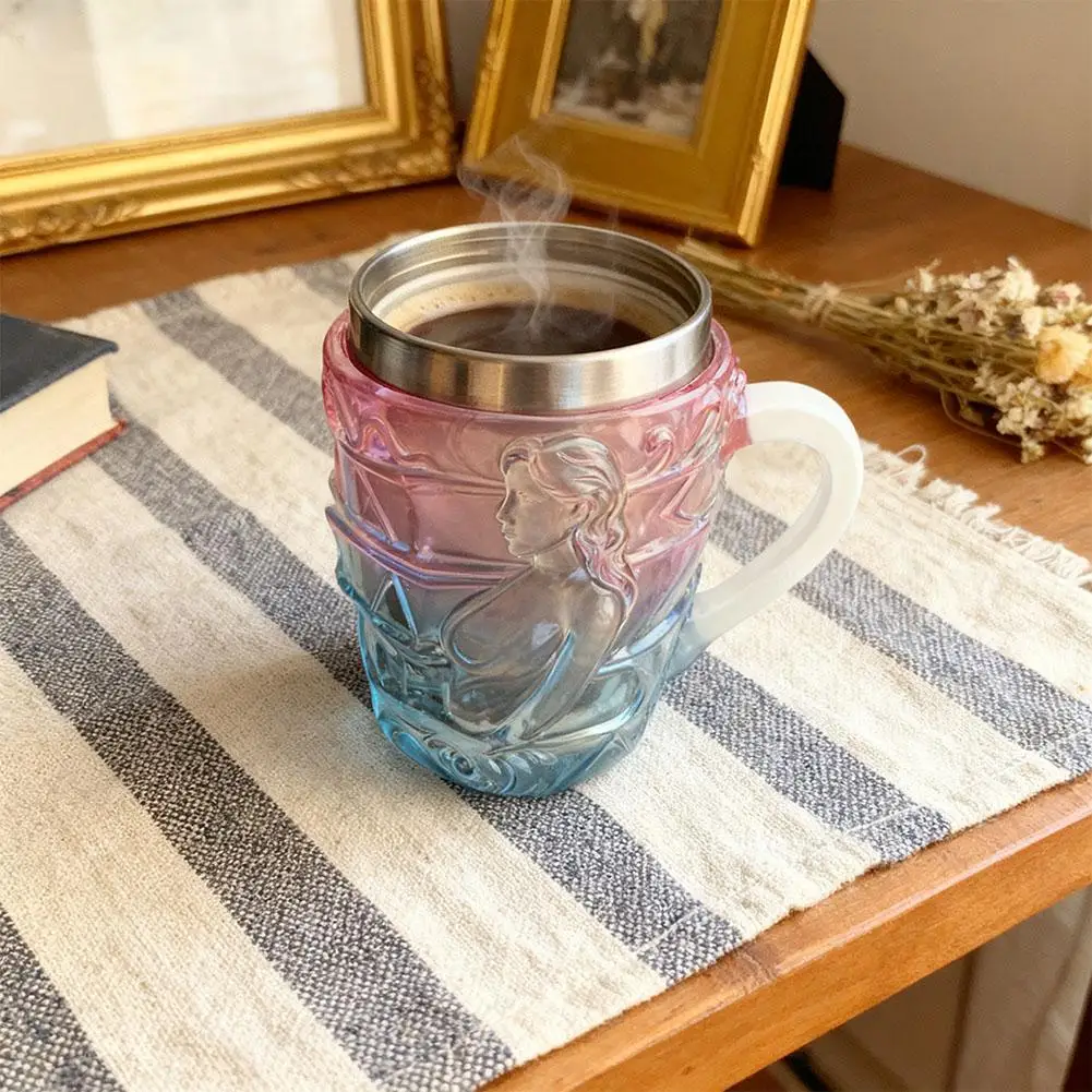 

Creative Painted Book Mug 3D Books Drinking Container Multi-Purpose Unique Handmade Drink Cup Juice Cup