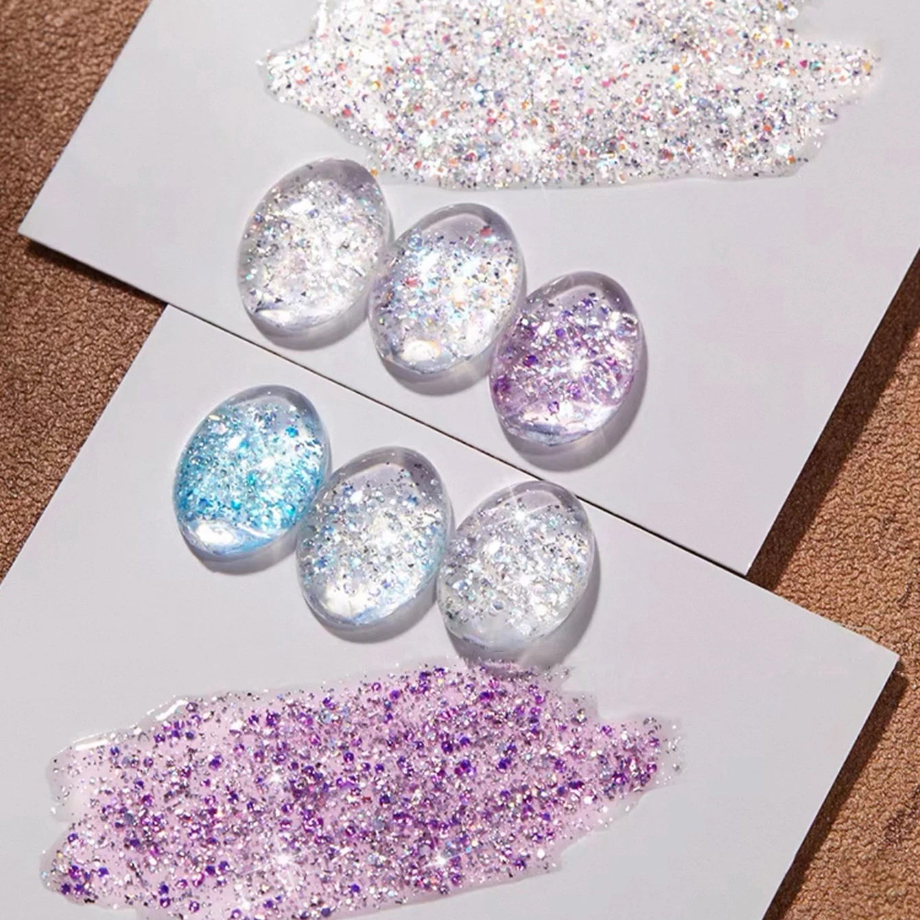 1-6 шт. живой модный алмазный – обзор и цена Nail Art Natural Simple