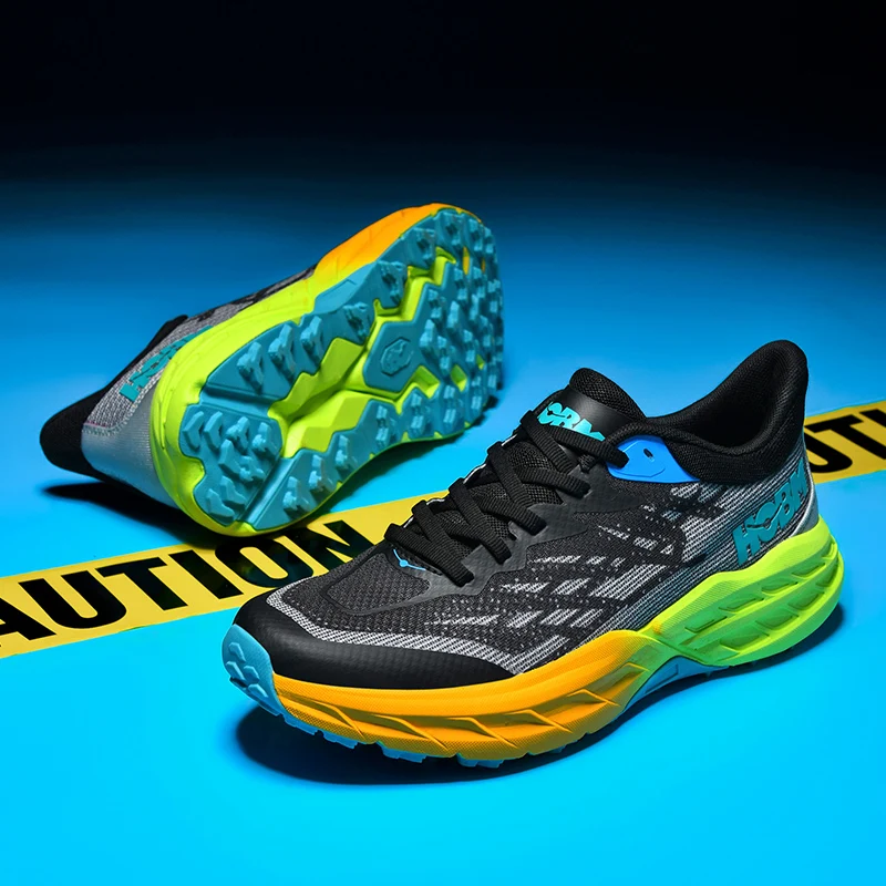 2025New Men Casual Sports Shoes Marathon Race Lightweight Cushioning Men's Running Shoes Outdoor Mountain Shoe Teenagers Walking image 3