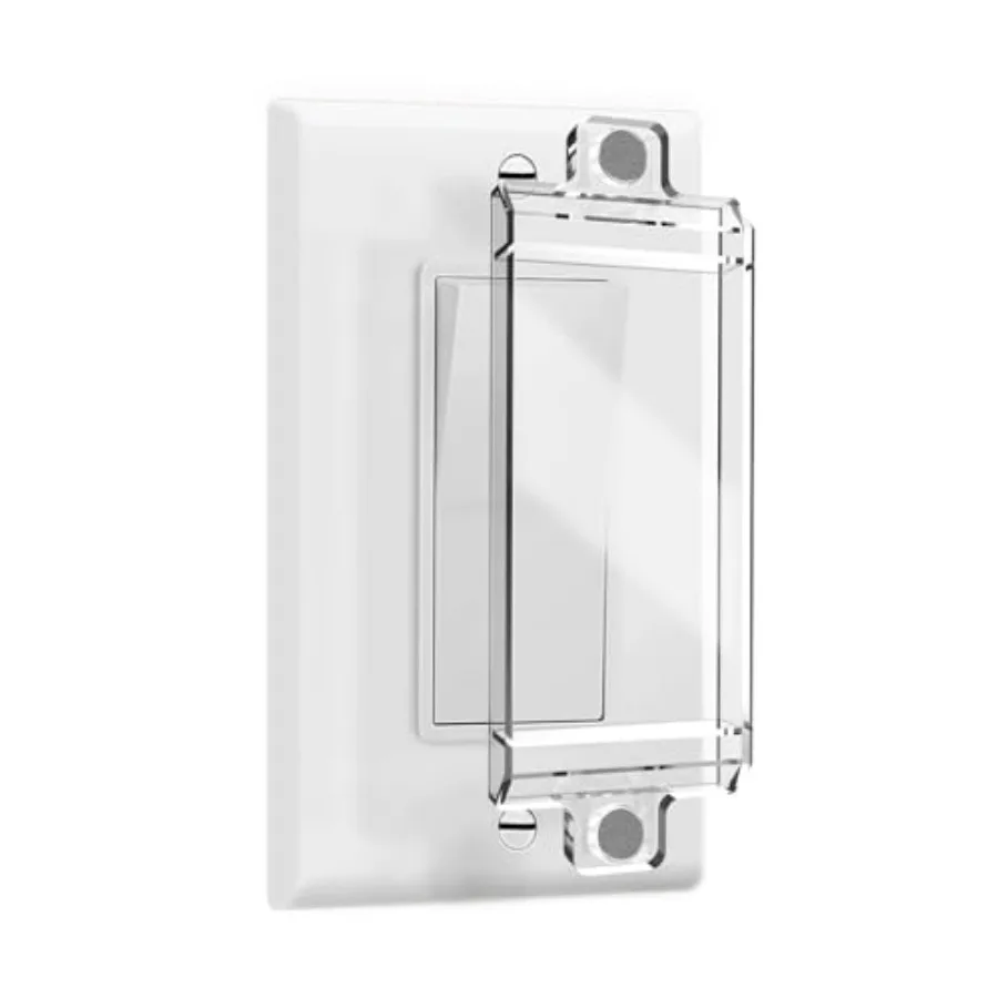Magnetic Light Switch Covers for Modern Flat Switches