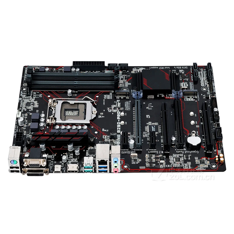 Para intel b250 prime B250-PRO placa-mãe usado original lga1151 lga 1151 ddr4 64gb usb2.0 usb3.0 sata3 desktop mainboard