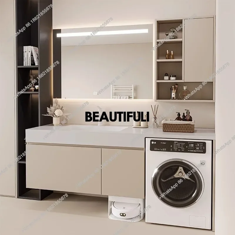Hot sales Perfume Organizer Bathroom Cabinet Nordic Waterproof Shelf Storage Bathroom Vanity Toilet Partitions Mobiletto Salon F