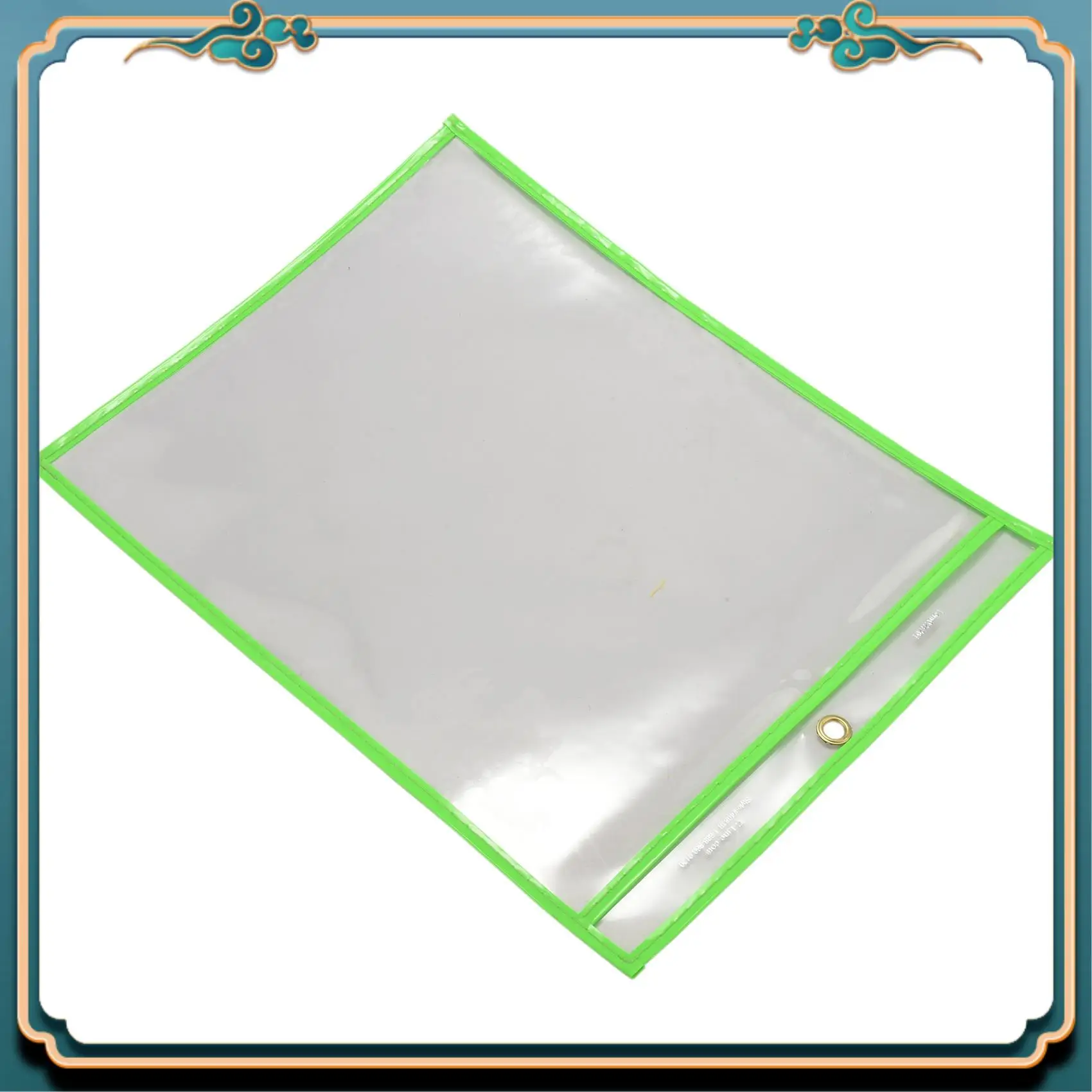 ABJG-30 Multicolored Dry Erase Pockets,Oversize 10 X 13 Pockets,Perfect For Classroom Organization,Reusable Dry Erase Pockets,Te