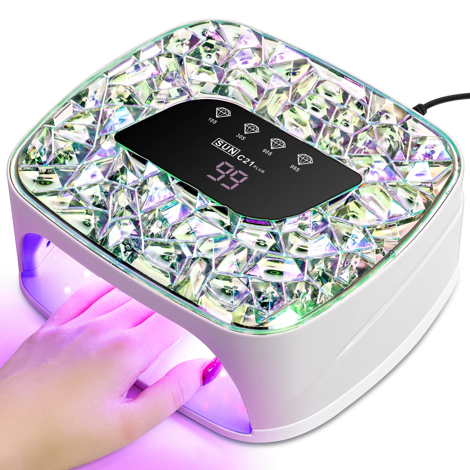 Professional 67 LED Lamp beads Nail Dryer UV LED Curing Lamp With Automatic Sensor Suitable For All Gel Drying Nail Polish Tools