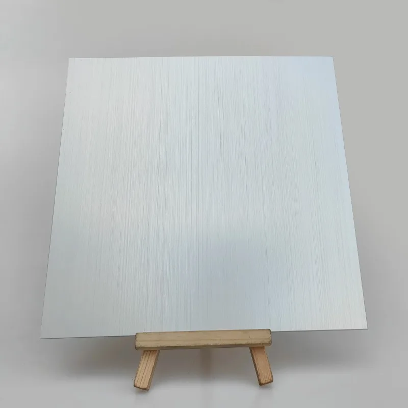 5-2mm Silver Brushed Anodized Aluminum Plate Custom Alloy Sheet 100x100-300x300mm