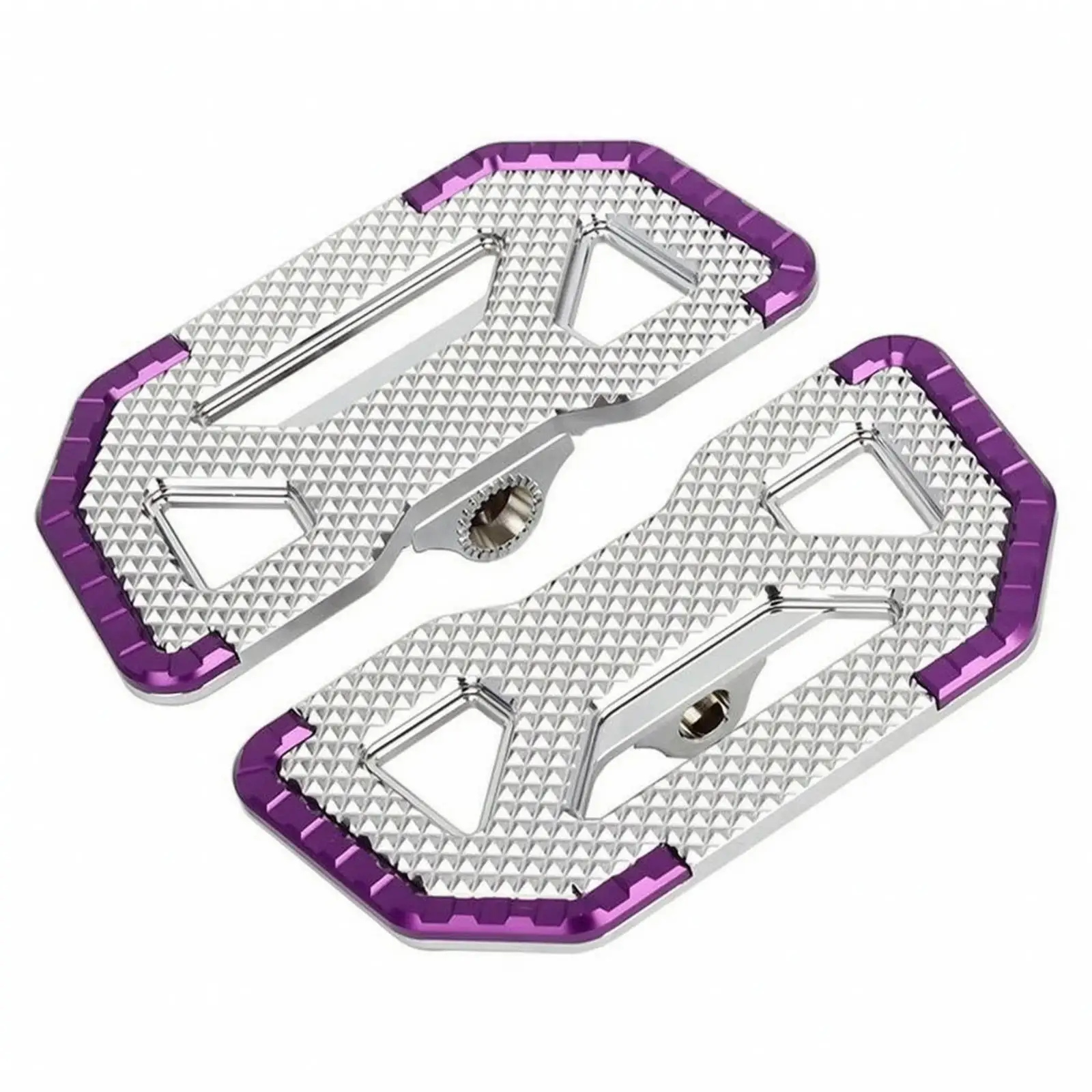 Aluminum Alloy Motorcycle Footboard with Raised Edge for Gold Wing GL180