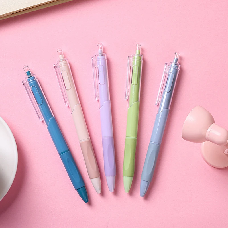 Small White Pen Press Gel Pen Neutral Pen For Writing Tool Student Pens Korean Stationery Kids Pen Office School Supplies