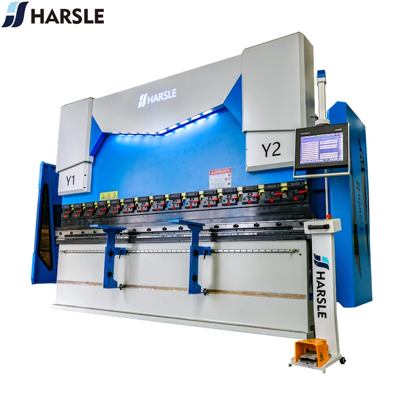 HARSLE WE67K 80T 3200 DA58T 電気油圧サーボ油圧 CNC 曲げ機プレス ブレーキ機