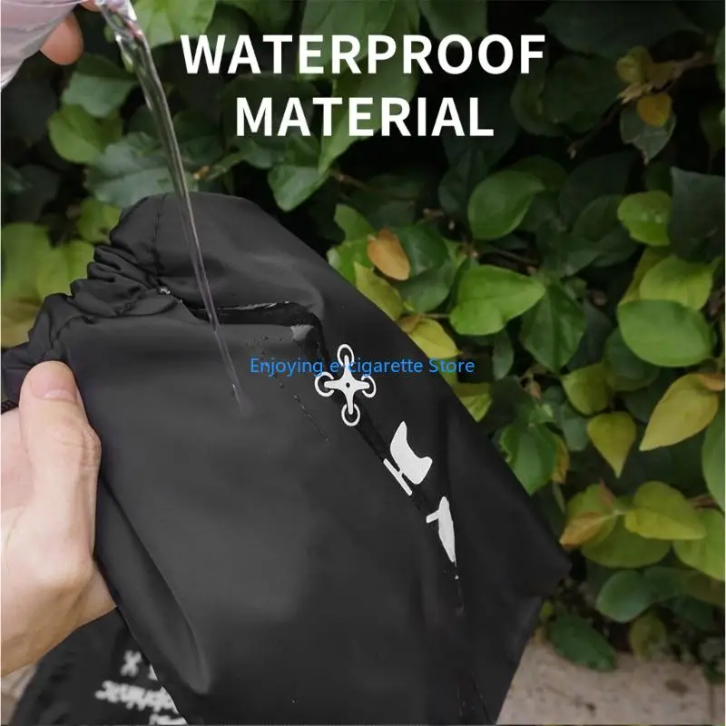 Weiche Samt FPV Brille Tragetasche Schnell Zugriff Kordelzug Leichte Reise Handtasche Drohnen Körper Fernbedienung Y4QF – Detail 8
