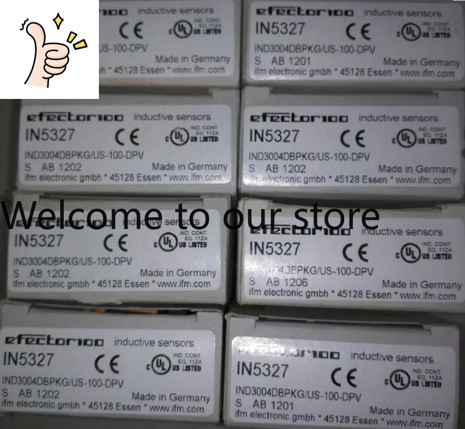 

Индуктивный двухканальный датчик IN5327 для приводов клапанов, Германия IFM Yifmen, гарантия 10-кратной компенсации при несоответствии