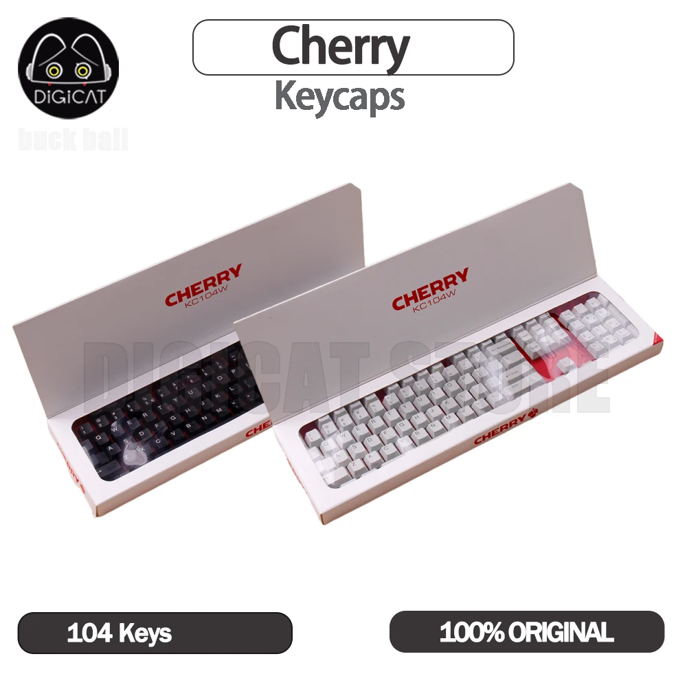 Cherry Keycaps For Mechanical Gamer Keyboard Customized Keycap Keycaps PBT/POM Office Gaming Keyboard Accessories Key Cap Gifts