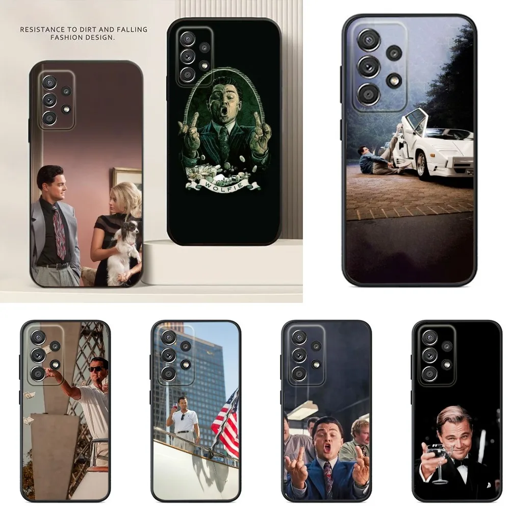 The W-Wolf of Wall S-Street  Phone Case For Samsung S24,S23,S22,S21,S20,S10,S10E,S9 Ultra Plus FE Note 20 Ultra 10 9 Plus Case