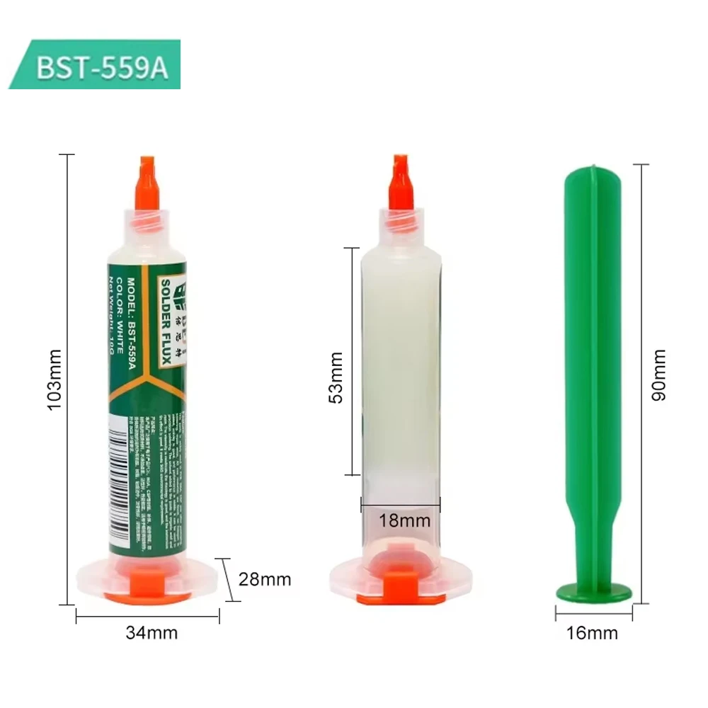 10/30CC Solder Paste Flux Lead-Free Solder Paste Free Cleaning Is Widely Used In All Kinds Of Soldering for Electronic Component