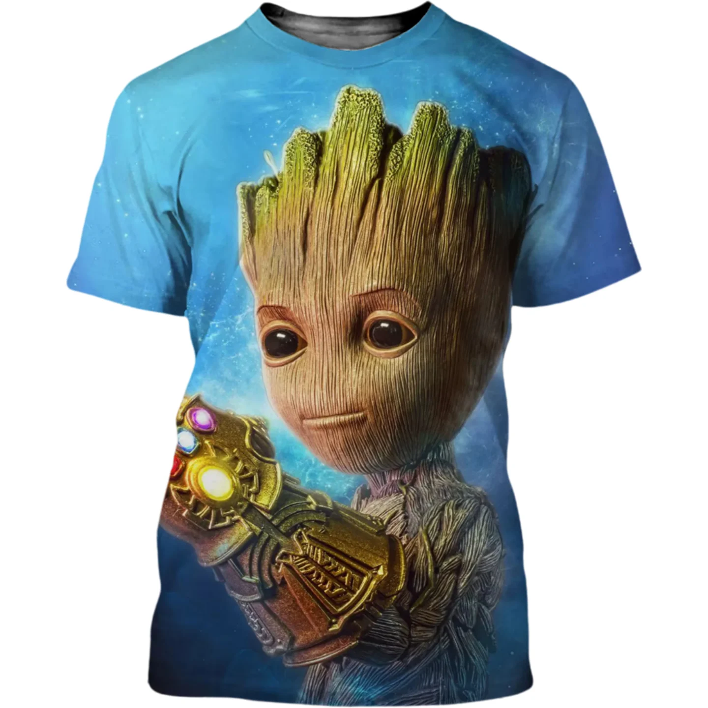 

Guardians Of The Galaxy Groot Men Women Short Sleeve Casual Style 3d Print T Shirt Cartoon Summer Casual Streetwear Tee Tops