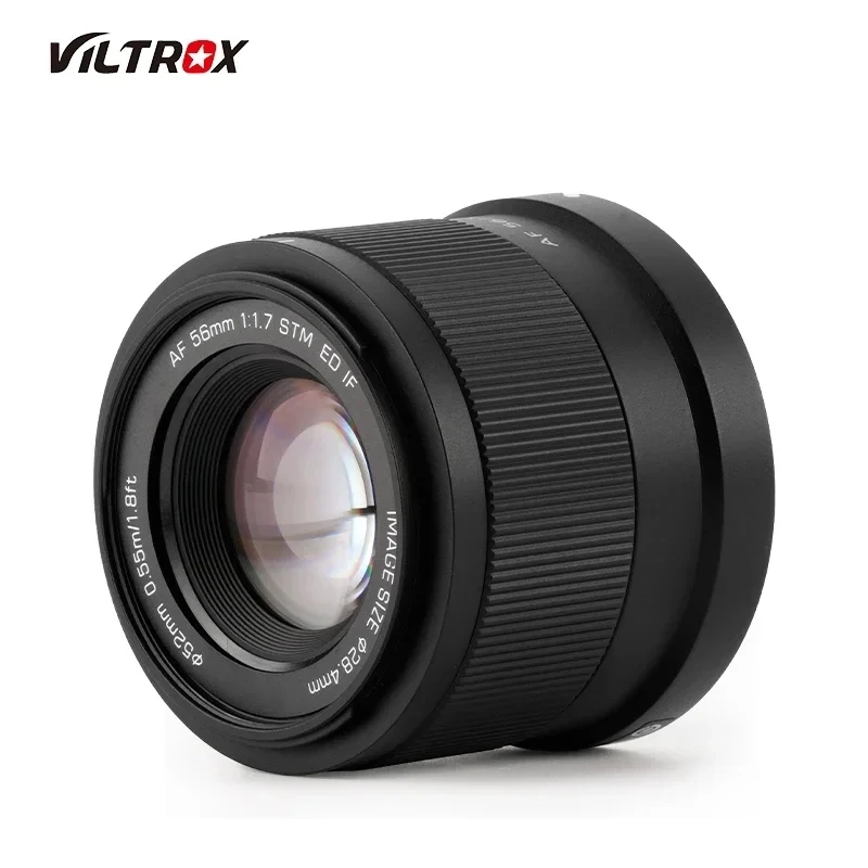 

VILTROX Camera Lens 56mm F1.7 Ultralight Automatic Lens for Sony E-mount for Fujifilm X-mount Miniature DSLR Camera Prime Lens