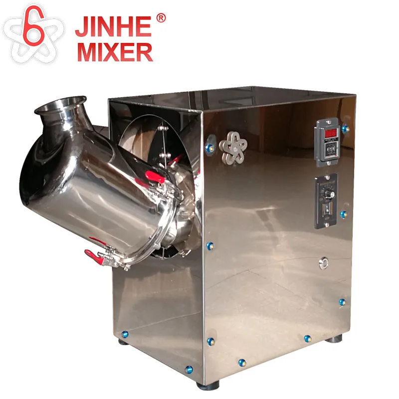 JINHE brand small 3 in 1 instant coffee powder milk tea powder instant orange juice powder mixer with mixing blades drum