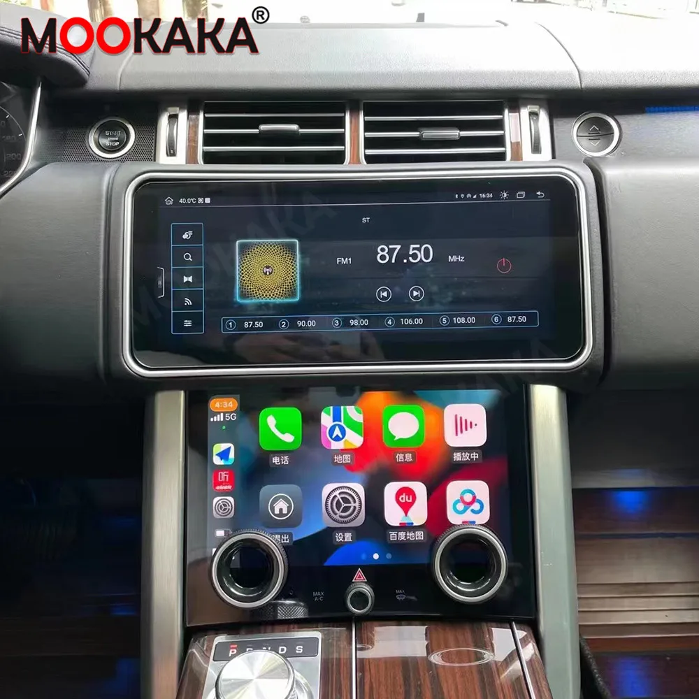 Klima-Bedienfeld für Range Rover Vogue L405 Sport L494 Evoque L538 L551 2013–2017 Digital AC Panel Bildschirm Klimaanlage