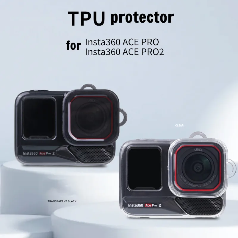 

TPU Protective Soft Case for Insta360 Ace Pro Anti-drop Anti-Scratch All-around Protector Cover For Insta360 Ace Pro Accessories