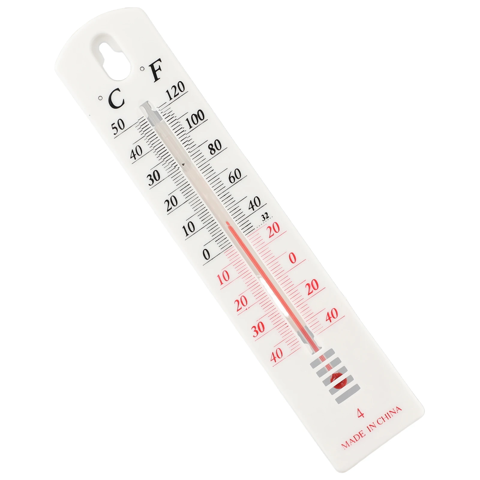 Easy To Install Garden Yard Thermometer Meter Gauge Plastic Room White High Quality Humidity Levels Indoor Outdoor