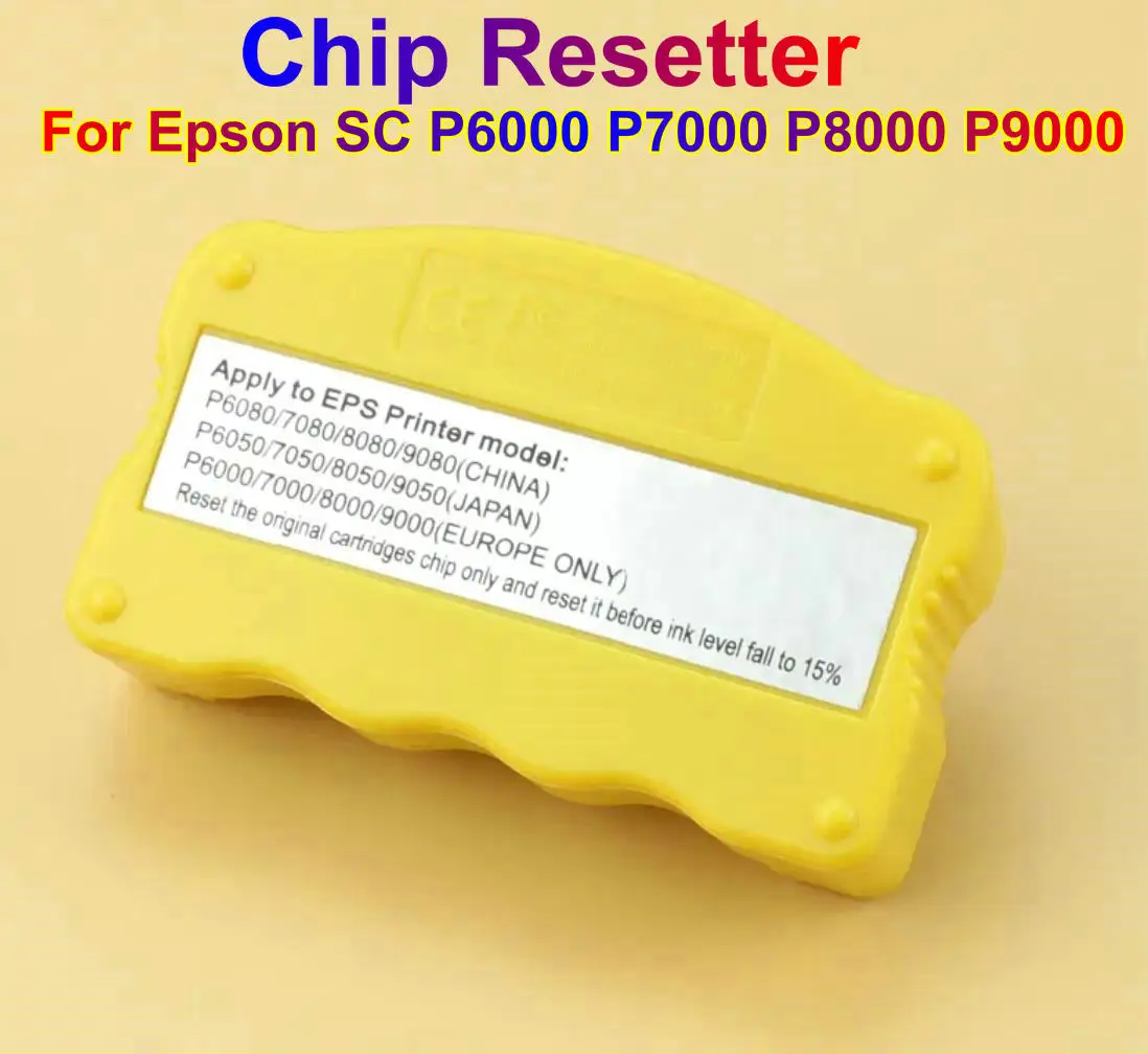 

P8000 P9000 Ic Chip Resetter Reset Kit for Epson P6000 P7000 P8000 P9000 Reset Printer Ink Cartridge Original Chips in European