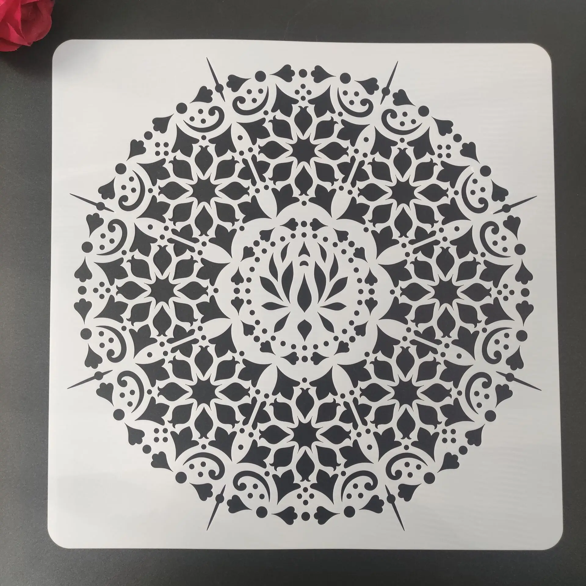 

30 * 30cm Mandala DIY Layering Stencils Wall Painting Scrapbook Coloring Embossing Album Decorative Template for walls N82