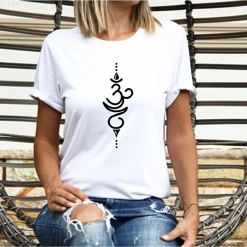 Respirar símbolo camiseta Yoga motivacional Inspirational Me