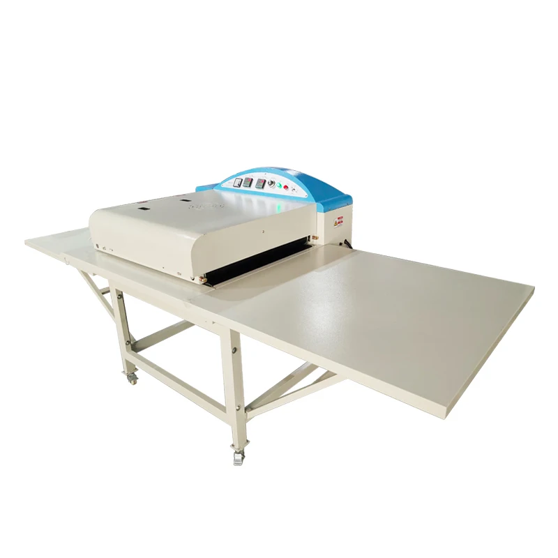 DSMC DS-K60 Manual Pneumatic Multipurpose Heat Press Machine For Leather & T-shirts 220V 60CM Roll Fusing