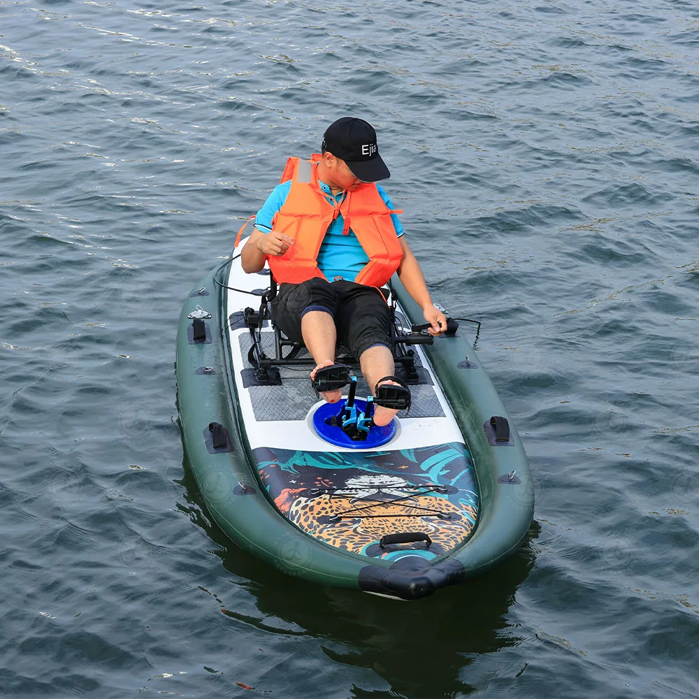 Customized Seat Fishing Kayak Inflatable 1 Person Fishing Pedales Canoe Kayak