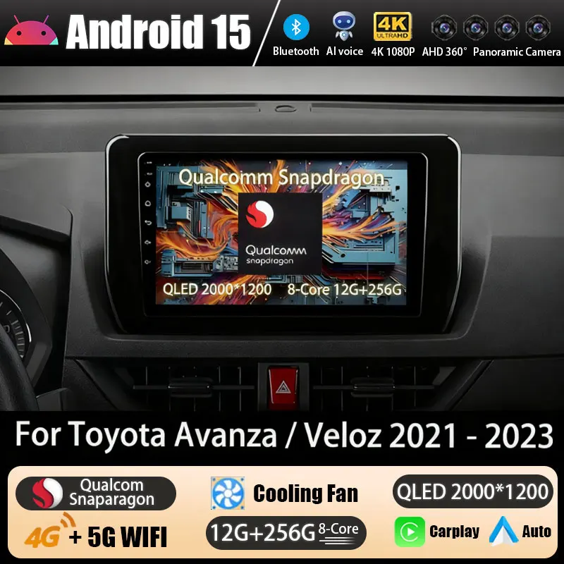 Android 15 Car Radi…