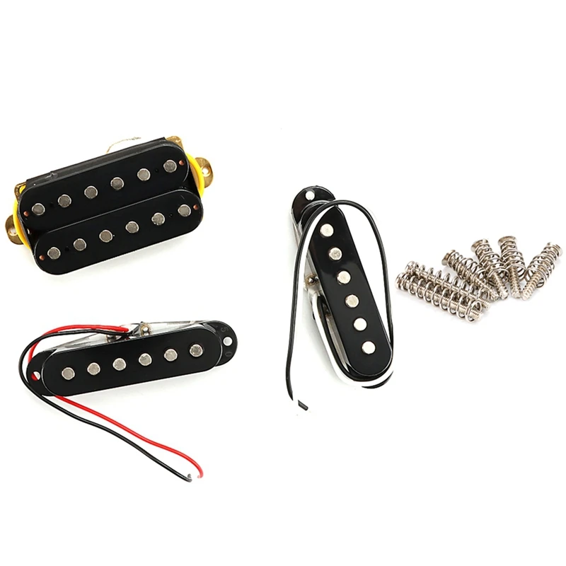 Juego de pastillas de guitarra SSH, bobina única y pastillas Humbucker para piezas de repuesto de guitarra eléctrica, piezas de accesorios