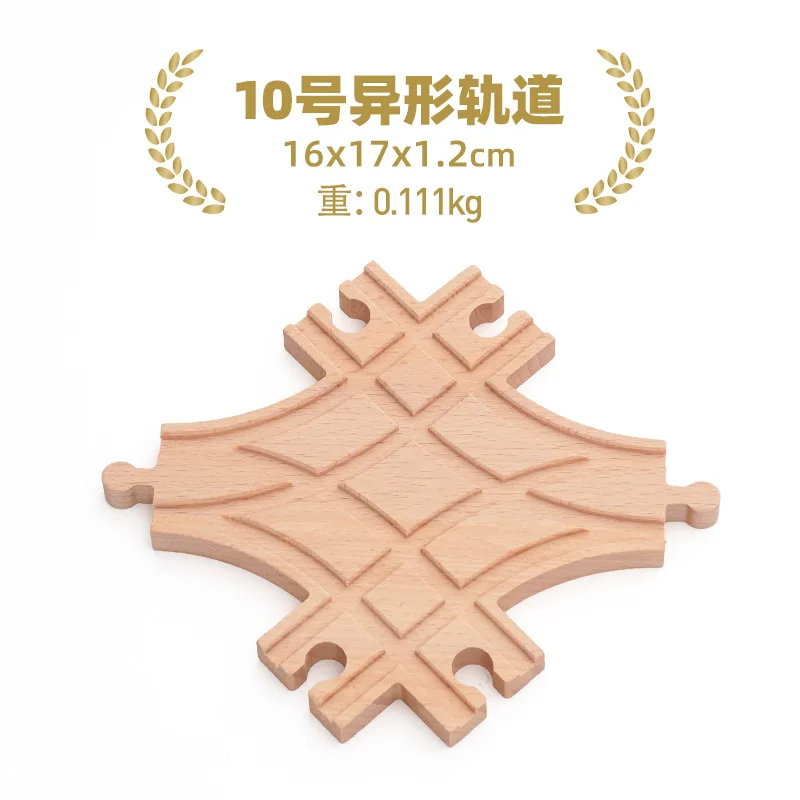 Drewniane Kolejki Zabawki Szyny Akcesoria Łącznik Szyn Kolejowych Drewniane Mostki Kolejowe Zabawki