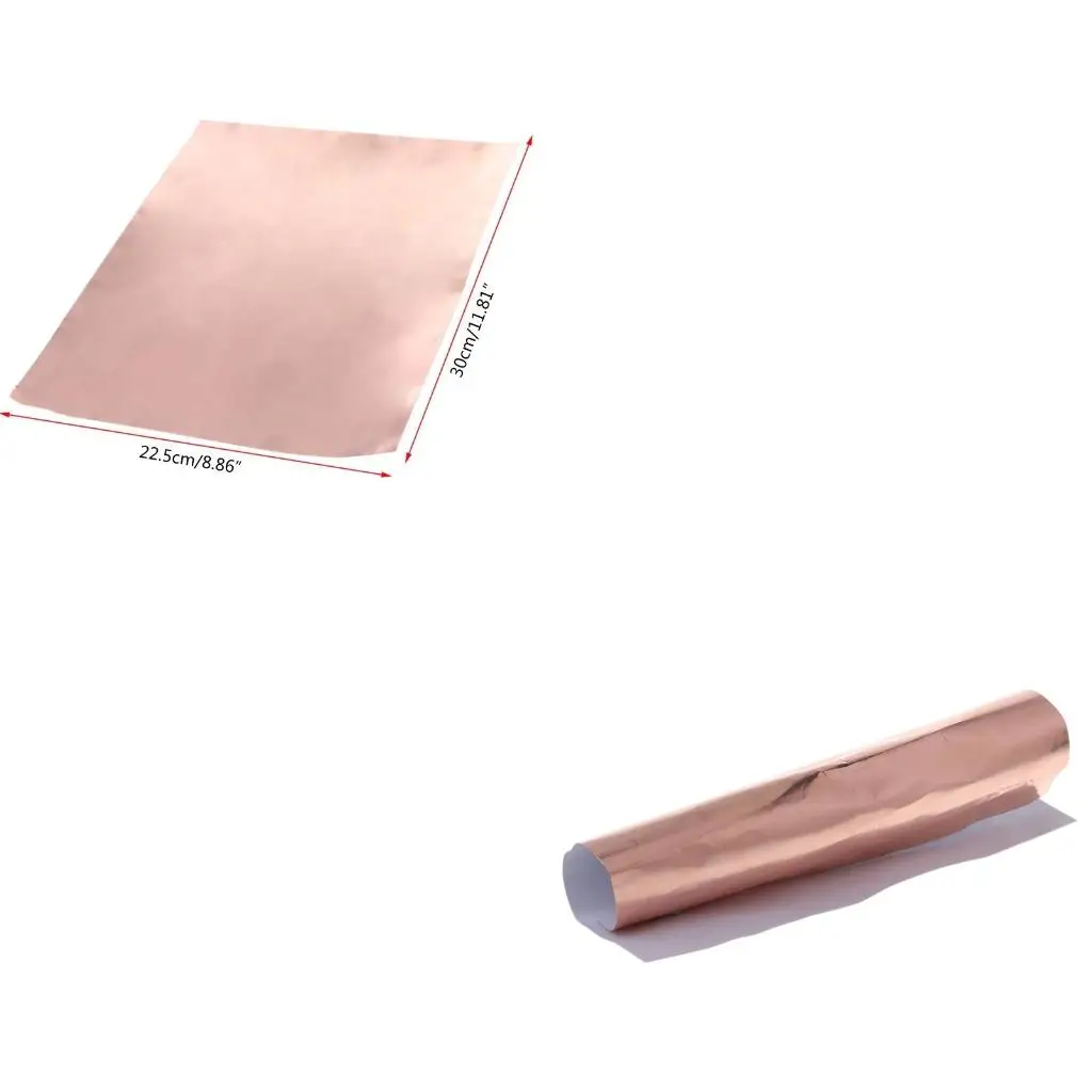 

Q39E 1 шт. гитарная медная фольга, экранирующая электромагнитные помехи, одинарный проводящий клейкий лист