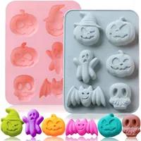 Moldes de Silicona para Repostería de Halloween
