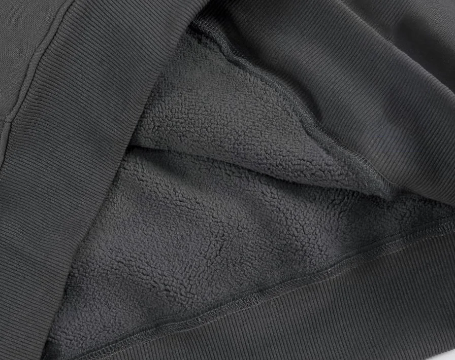 الوزن الثقيل أزياء الرجال هوديس جديد الخريف الشتاء عارضة سميكة القطن الرجال أعلى بلون هوديس البلوز الذكور