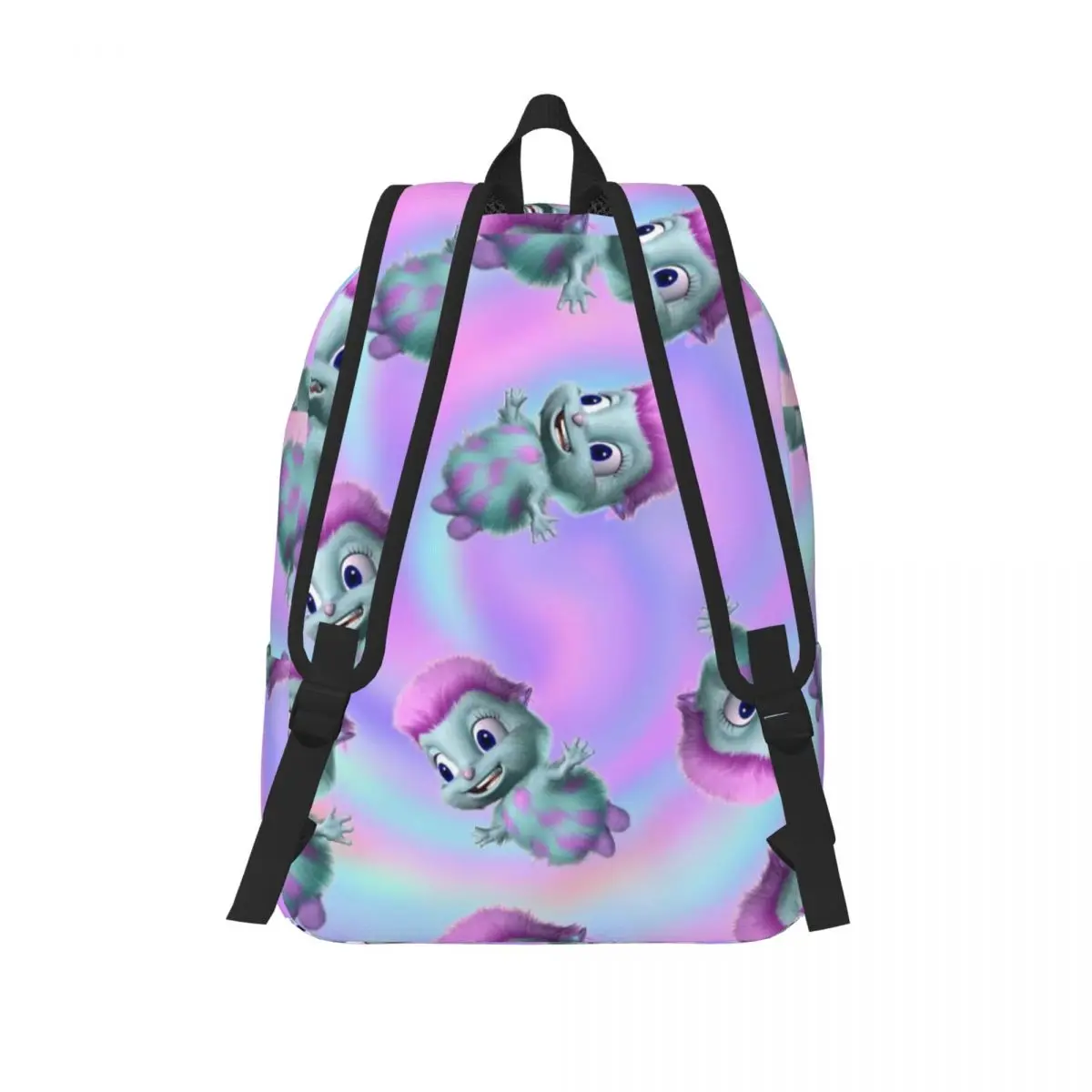 Mochila bonito dos desenhos animados para adolescentes, Bookbag escola colorida para estudante, Esportes universitários elementares