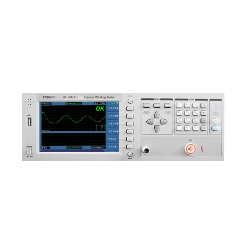 RC2883 series pulse coil tester inter-turn insulation withstand voltage tester